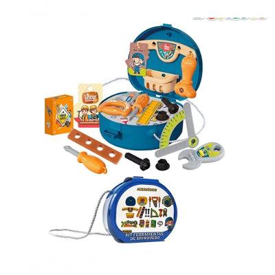 Kit Maleta Ferramentas Infantil 23 Peças Colorido Dute Brasil