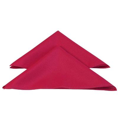 Kit Guardanapo Mesa Basic Oxford 35x35cm 4 Unidades Vermelho Valle Distribuidora