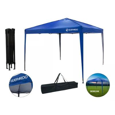 Gazebo Articulado Pratiko 3x3 para Protecao Solar em Acampamentos Praias e Eventos Aco Tratado