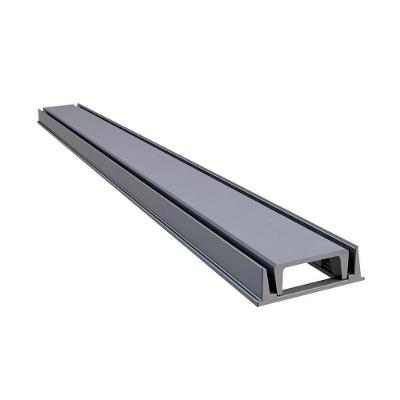Grelha Linear Invisível Oculta com Caixilho 100x8cm Cinza GDA
