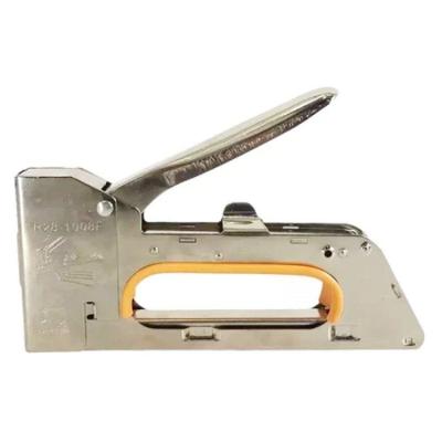 Grampeador Pistola Multifuncional 4 a 8mm com Regulagem Prata Black Bull
