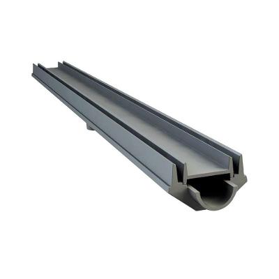 Grelha Invisível Oculta Rebaixada Caixa Coletora 100x8cm Cinza GDA