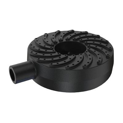Queimador Alta Pressão Chuveiro Fogão Industrial Ferro Fundido 14cm Libaneza