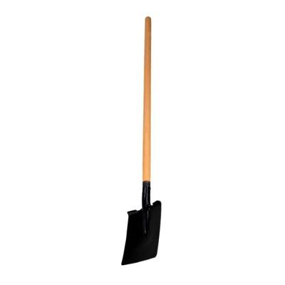 Pá Vanga Quadrada para Cavar Remover e Transportar Terra Cabo Reto 140cm Minasul