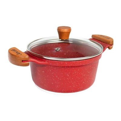 Caçarola Rubi Gourmet Alumínio Antiaderente 22CM 2,8L Javali
