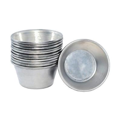 Forma para Cupcake Alumínio Fundido Confeitaria Kit 12 Unidades 100ML