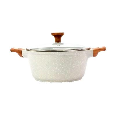 Caçarola Temperatti Bianco Alumínio Antiaderente Cerâmico 20CM Javali