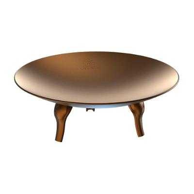 Lareira de Jardim Braseiro Ferro Fundido 100cm Envelhecido Libaneza