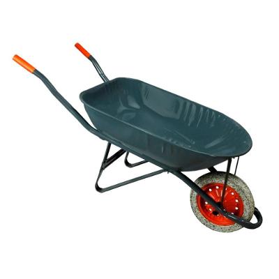 Carrinho de Mão em Aço Carbono Pneu Maciço Chapa 26MM 45L Uso Geral Construção e Jardinagem Minasul