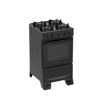 Fogão Atlas Mônaco Lustro 4 Bocas Automático Bivolt