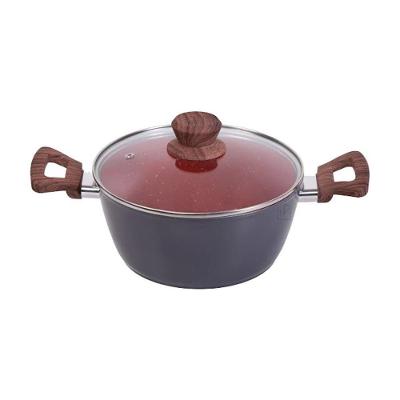 Caçarola Nano Cerâmica Antiaderente Tampa de Vidro 16CM 1,2L Duralar