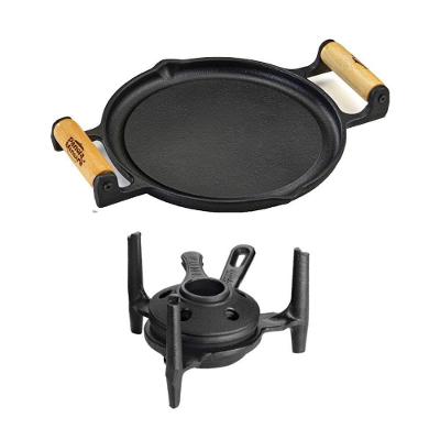 Fogareiro Fogo Forte Bifeteira Ferro Fundido 22CM 778PM Panela Mineira