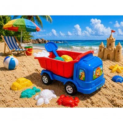 Kit Caminhão Infantil de Areia 6 Peças com Caçamba Rei do Balde