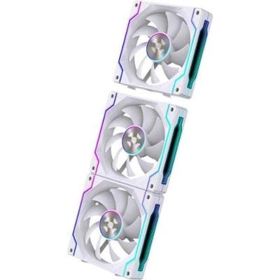 Kit Cooler Fan Wireless Twister Unifan para PC com ARGB Branco Fortrek