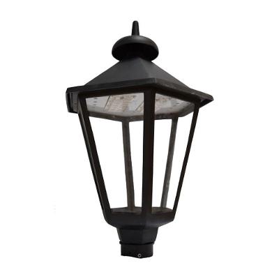 Luminária de Poste Colonial Italiana Grande LP22NSG LED 100W Preto Fosco Luminárias N. Sra. da Guia