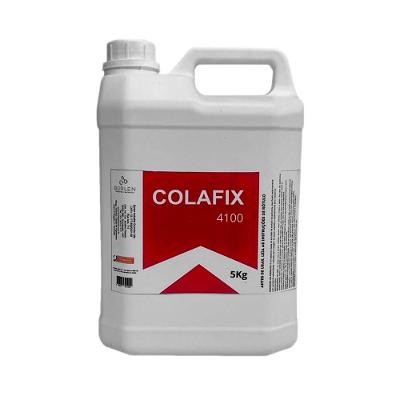 Cola de PVA Branca Colafix 4100 Papelão Madeira 5kg Borlen Brasil