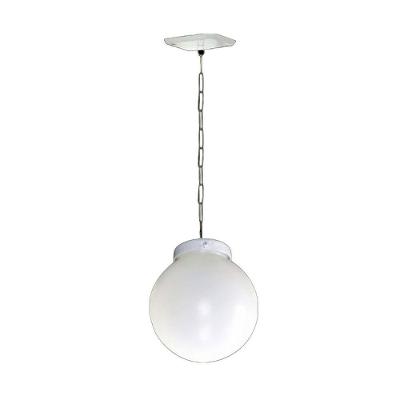 Luminária de Teto Globo L020OM Alumínio Fundido Branco Ouro Minas