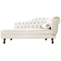 Kit Diva Recamier Diana 130Cm Lado Esquerdo E 01 Poltrona Classic Corano - Amarena Móveis Bege - 5