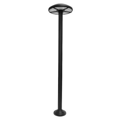 Poste Colonial de Jardim Ravena LED 250W 328cm Preto Luminárias N. Sra. da Guia