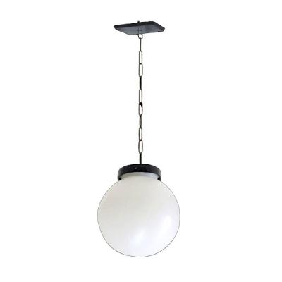 Luminária de Teto Globo L019OM Alumínio Fundido 30x20cm Preto Ouro Minas