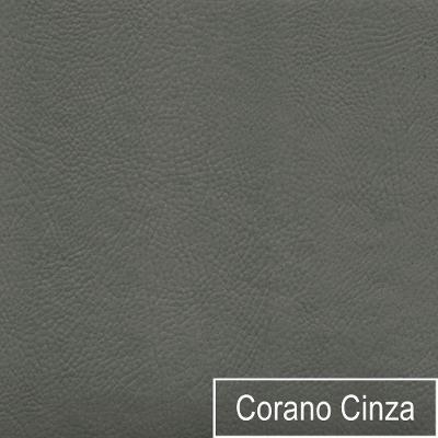 Kit Diva Recamier Diana 130Cm Lado Direito E 01 Poltrona Classic Corano - Amarena Móveis Cinza