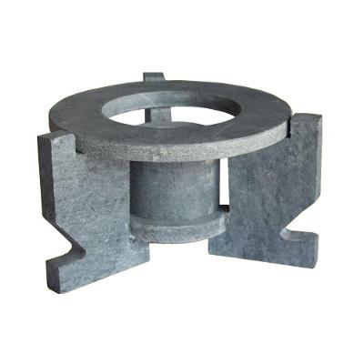 Rechaud Fogareiro em Pedra Sabão 22 cm Aquecimento Uniforme Industria São Jose