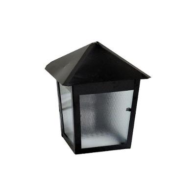 Luminária de Parede Verona Alumínio Fundido 20x11cm Preto Ouro Minas