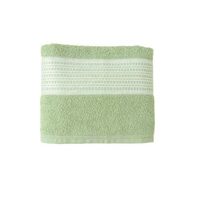 Kit 2 Toalhas de Banho Rubia 1,45m X 75cm Algodao 360g-m2 Verde Lilly Home Enxovais