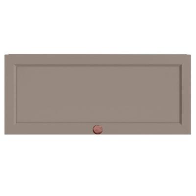Armário Aéreo Basculante 12526 80cm 1 Porta MDP MDF Unna Gris