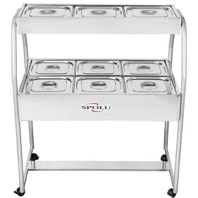 Buffet Combinado SPL506CO 6 Quentes e 3 Frias 2500W 220V Inox Spolu