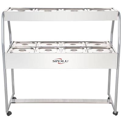 Buffet Combinado SPL508CO 8 Quentes 4 Frias 2500W 220V Inox Spolu