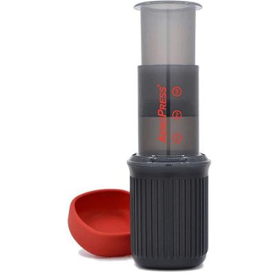 Aeropress Go - Suporte para Filtrar Café Cinza Transparente