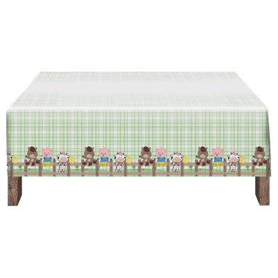 Toalha De Mesa Fazendinha Festa - 1,20m X 1,80m