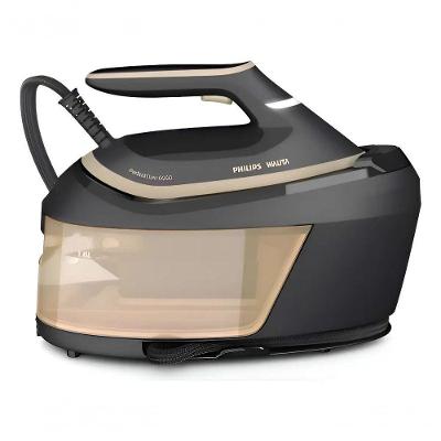 Ferro de Passar a Vapor Philips Walita Perfectcare Série 6000 PSG6064 Preto 110V