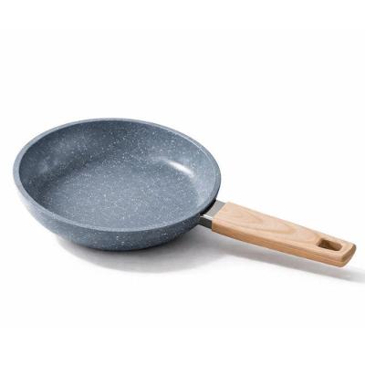 Frigideira Indução Vitrocerâmica 22cm Cinza Alumínio Revestimento Cerâmico Antiaderente Carisma