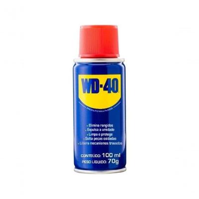 Lubrificante Desengripante WD-40 100ML com Ação Anticorrosiva e Válvula 180º para Uso Portátil WD40
