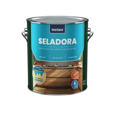 Seladora para Madeira Seladora Base Água 3,6 LITROS Preparo de Superfícies Secagem Rápida
