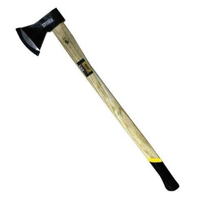 Machado Lenhador 1400g Cabo Madeira 70cm Cabeça Quadrada para Lenha Galhos Troncos Dtools
