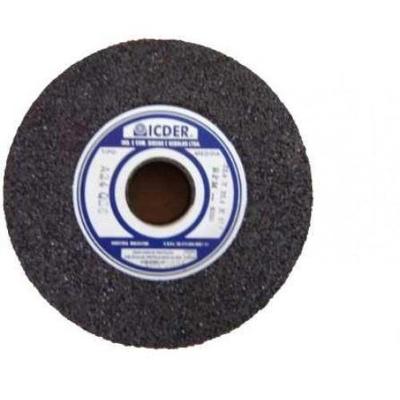 Rebolo para Moto Esmeril 6X3-4 Grão 36 Ideal para Afiar e Dar Acabamento Resistente Icder