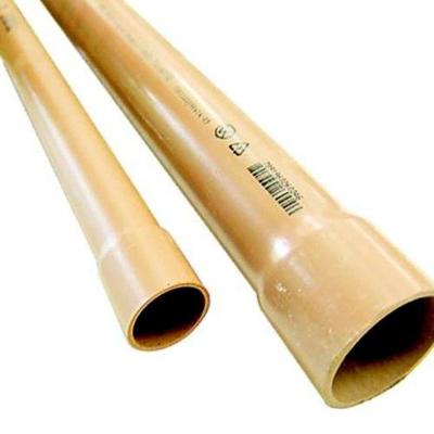 Tubo Soldável Pvc 25mm Marrom 6m Resistente a 750 Kpa com Bolsa Plastubos