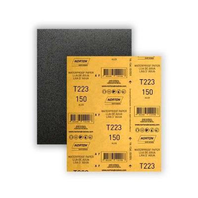 Lixa d'água 150 para Acabamento Fino em Diversos Materiais com Alta Durabilidade Norton