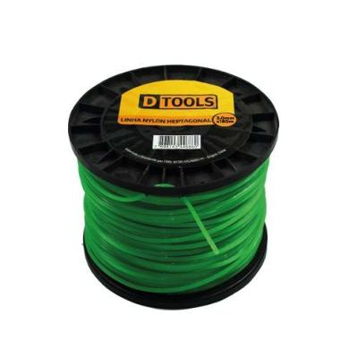 Linha de Nylon Linha Nylon Heptagonal 3,0MM X 180M para Corte de Grama Dtools