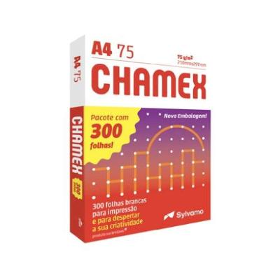 Papel A4 Chamex Papel Chamex A4 Pacote 300 Folhas para Impressão em Formato A4