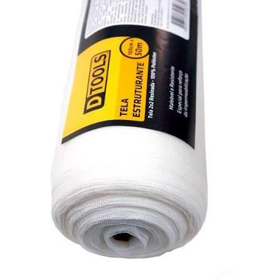 Tela Estruturante 100cm X 50m para Reforço de Estruturas de Concreto em Polipropileno Dtools