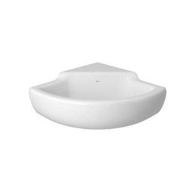 Lavatório de Canto Canto Izy Compacto para Banheiros Pequenos Branco Gelo Deca