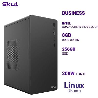 Computador B500 Intel Core I5 3470 3.20GHZ 8GB DDR3 SSD 2 para Uso Doméstico e Escritório