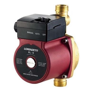Pressurizador de Água PL09 220V com Motor Resfriado a Água Silencioso Lorenzetti