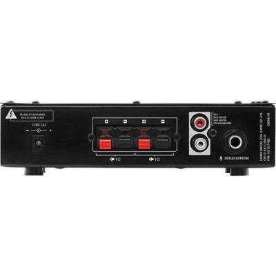 Kit de Som para Ambiente Ambience 2000 V2 200W com USB, SD-MMC, Rádio FM e Bluetooth Preto Hayonik