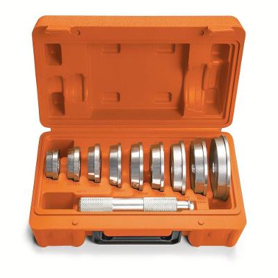 Kit para Instalação de Rolamentos e Retentores com 10 Peças em Alumínio Anodizado Tramontina