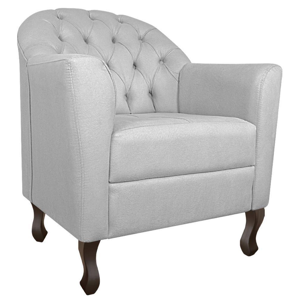 Kit Diva Recamier Diana 130Cm Lado Esquerdo E 02 Poltronas Julia Corano - Amarena Móveis Branco - 4